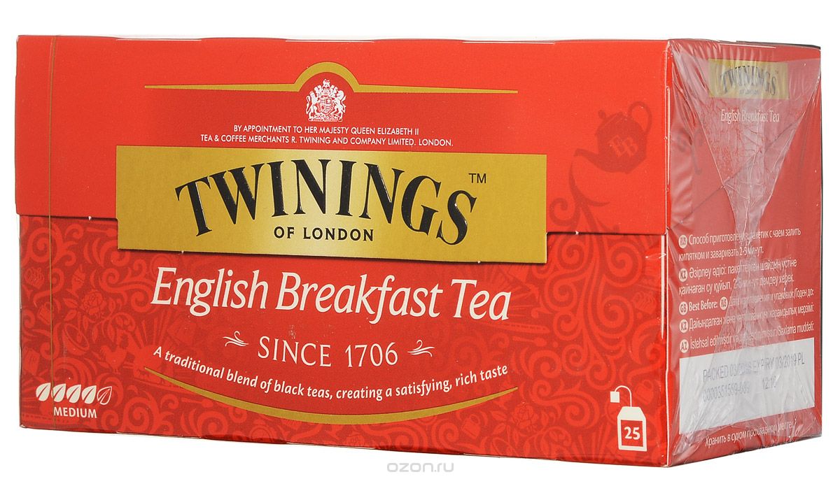 Twinings English Breakfast Tea    , 25 