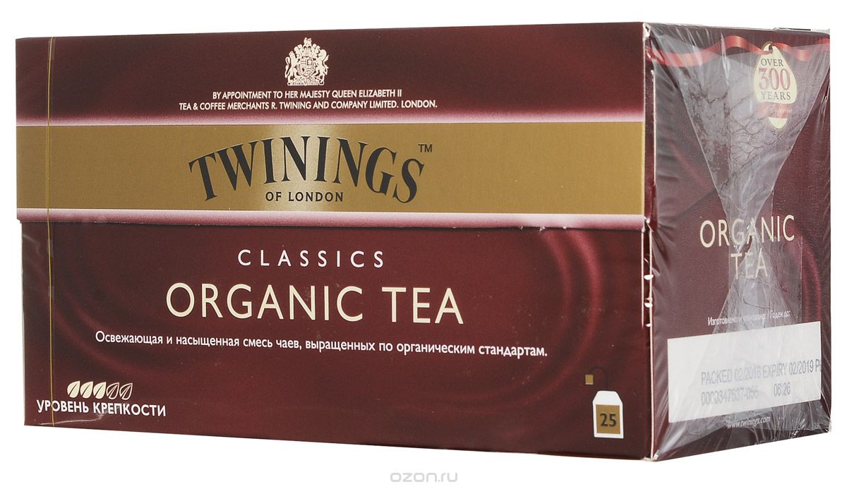 Twinings Organic Tea    , 25 