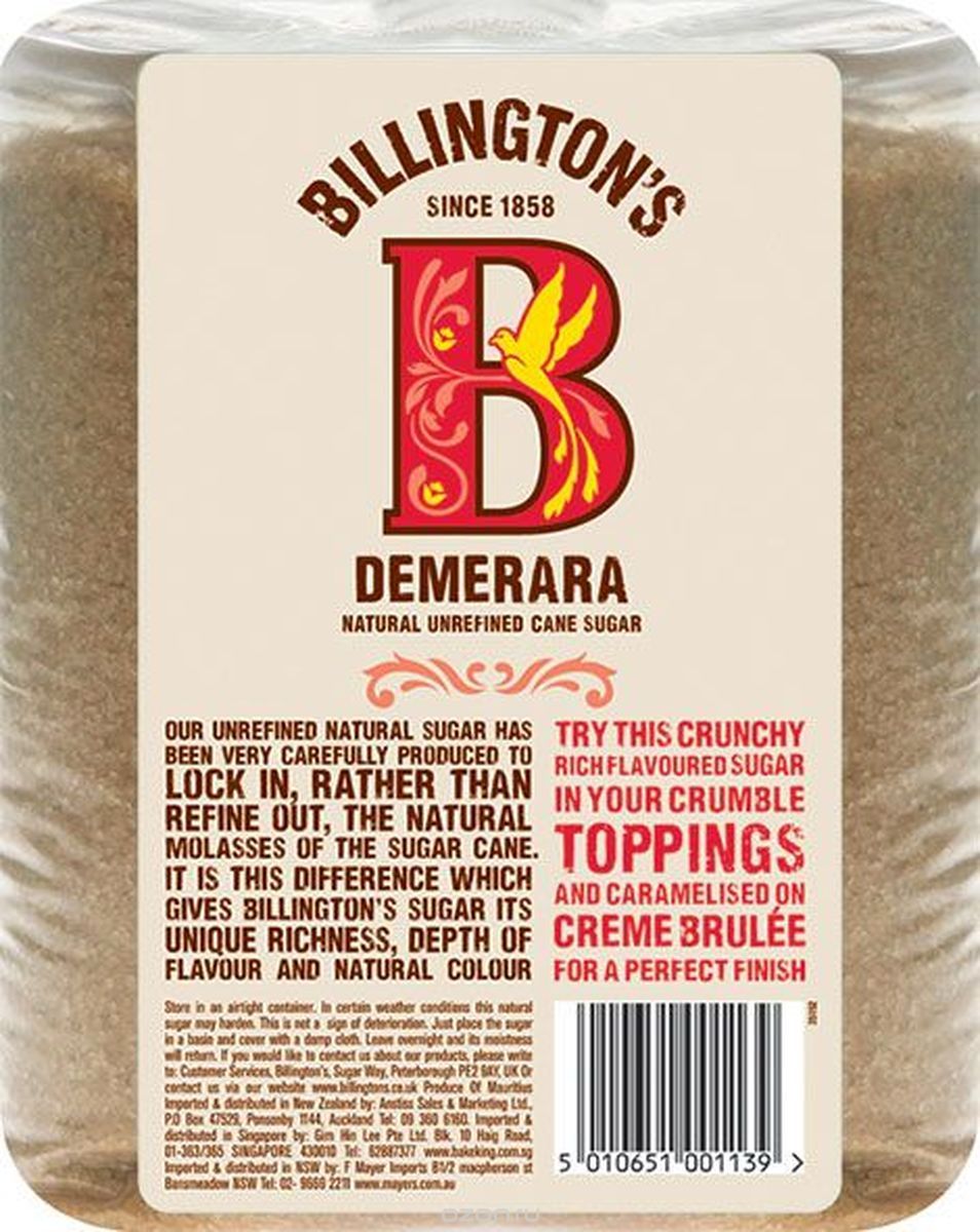 Billington's Demerara  , 3 