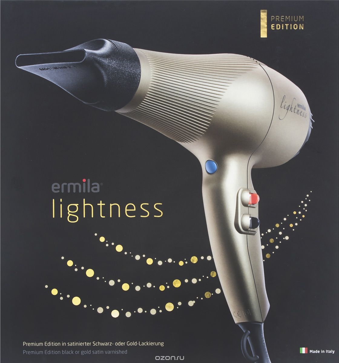 Ermila Lightness Premium Edition 4326-0041, Satin Gold 
