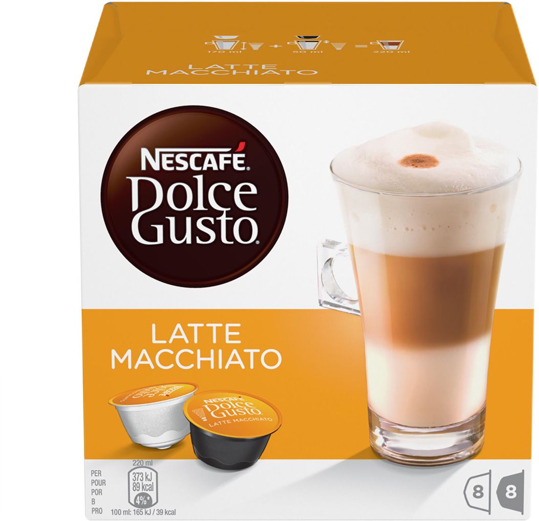 Nescafe Dolce Gusto Latte Macchiato   , 16 