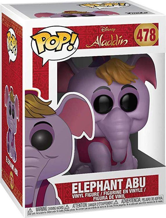  Funko POP! Vinyl Disney Aladdin Elephant Abu 35755