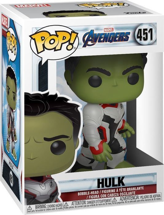  Funko POP! Bobble: Marvel: Avengers Endgame: Hulk 36659